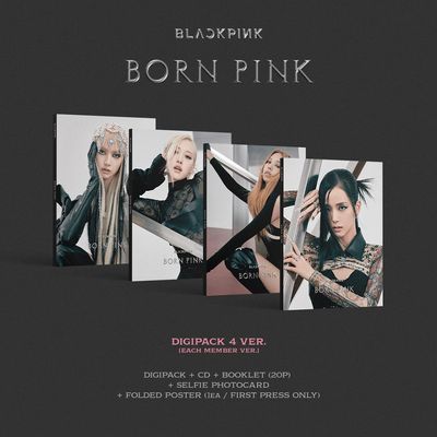 CD Blackpink -  BORN PINK Standard Digipack - JISOO - Importado
