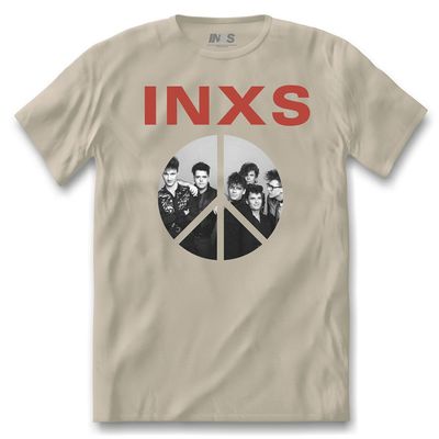 Camiseta INXS - Peace Sign