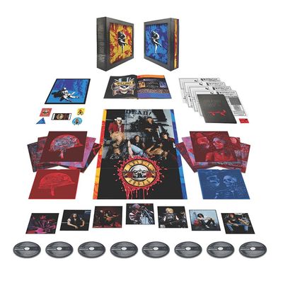 Box Guns N Roses - Use Your Illusion I & II (Super Deluxe 7CD+Blu-ray) - Importado