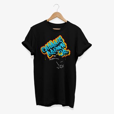 Camiseta Charlie Brown Jr. Skatista - Preta