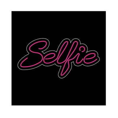 Led Neon Vários Artistas - Selfie (acrílico)