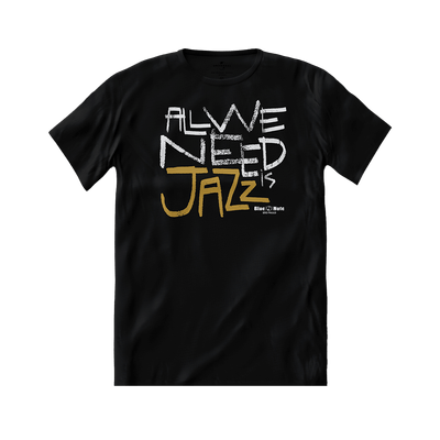 Camiseta Vários Artistas - Blue Note All We Need Is Jazz - Preta