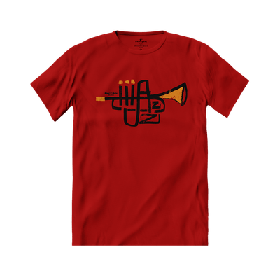 Camiseta Vários Artistas - Blue Note Trompete Jazz - Vermelho