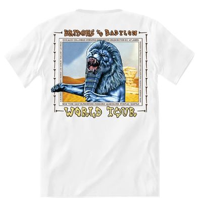 Camiseta The Rolling Stones - Bridges to Babylon Sand SS Tee - Branca