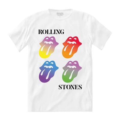 Camiseta The Rolling Stones - Colour Gradient Tongues