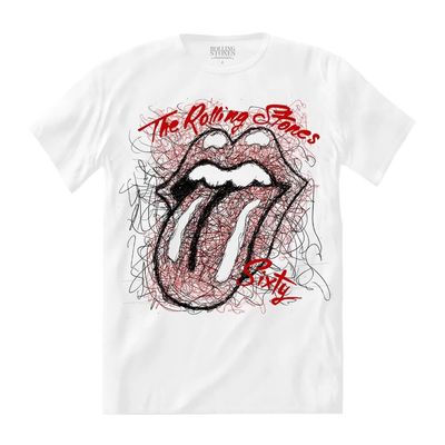 Camiseta The Rolling Stones - 60 SCRIBBLE