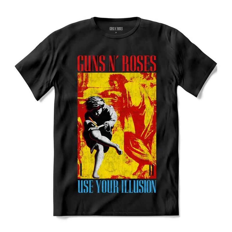 Camiseta rock Guns N' Roses User Your Illusion