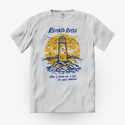 Camiseta Renato Russo - Sol & Farol