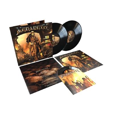 Vinil Megadeth - The Sick, The Dying And The Dead! (Deluxe 2LP + 7 inch) - Importado