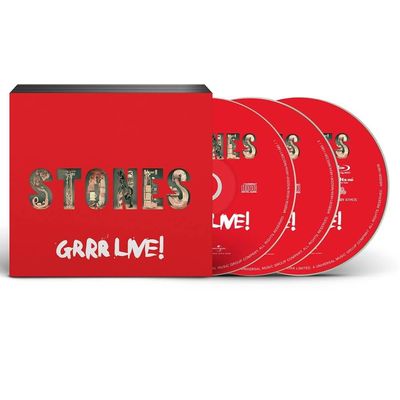 CD The Rolling Stones GRRR Live! (Blu-Ray+2CD) - Importado