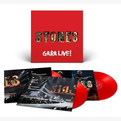 Vinil The Rolling Stones - GRRR Live! (Exclusive Red Limited Edition 3LP) - Importado