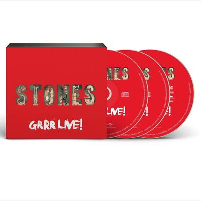 CD Rolling Stones GRRR Live! (DVD+2CD) - Importado