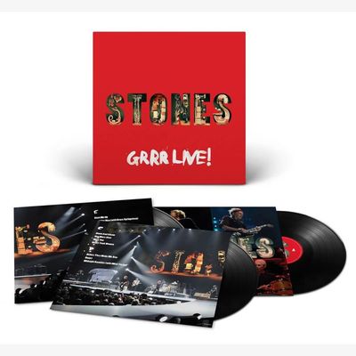 Vinil The Rolling Stones - GRRR Live! (3LP Black) - Importado