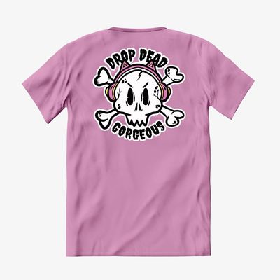 Camiseta Vários Artistas - Drop Dead Gorgeus - Rosa
