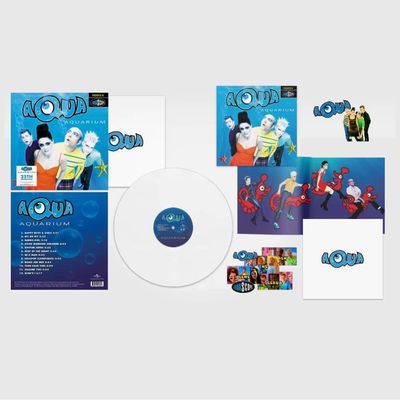 Vinil Aqua - Aquarium (25 Years / White Exclusive Vinyl) - Importado