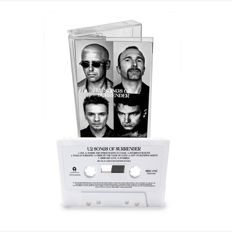 cassete-u2-songs-of-surrender-exclusivo-white-edicao-limitada-importado-cassete-u2-songs-of-surrender-exclusi-00602455034588-00060245503458