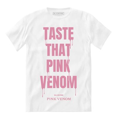 Camiseta Blackpink - Taste That Pink Venom