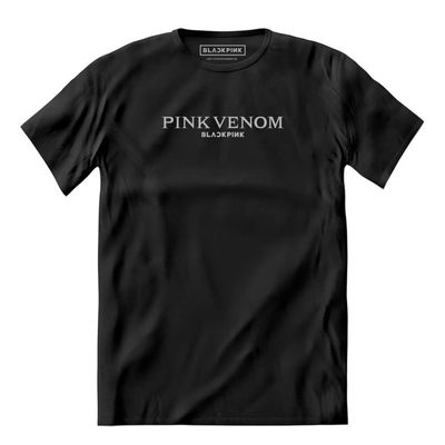 Camiseta Blackpink - PINK VENOM