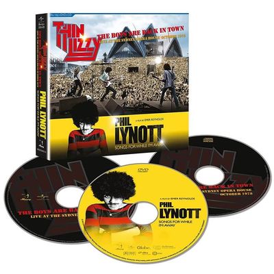 CD Triplo Thin Lizzy - The Boys Are Back In Town Live At The Sydney Opera House (3Disc/BD/DVD/CD) - Importado