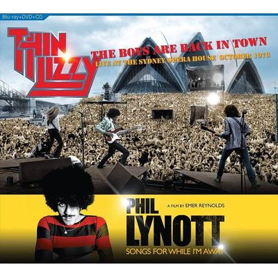 CD Triplo Thin Lizzy - The Boys Are Back In Town Live At The Sydney Opera House (3Disc/BD/DVD/CD) - Importado