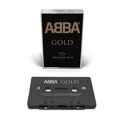Cassete ABBA - Gold (Black Cassette) - Importado