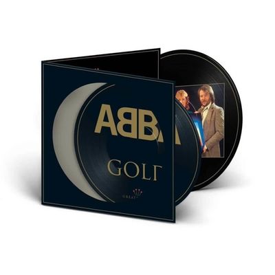 Vinil Duplo ABBA - Gold (2LP / Picture Disc 2022 Anniversary) - Importado