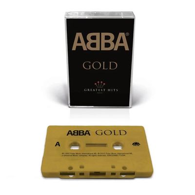 Cassete ABBA - Gold (Colour) - Importado