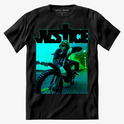 Camiseta Justin Bieber - Justice Photo Bike