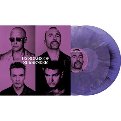 Vinil U2 Songs of Surrender (2LP / Deluxe Exclusivo Purple Splatter & Marble Effect) - Importado