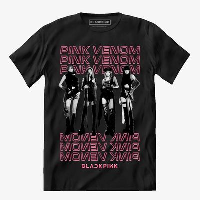 Camiseta Blackpink - PINK VENOM II