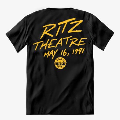 Camiseta Guns N Roses - Ritz Theatre