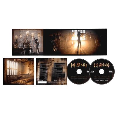 CD+Blu-ray Def Leppard - Drastic Symphonies (CD+Blu-Ray) - Importado