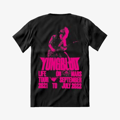 Camiseta Yungblud - Life On Mars Tour Tee