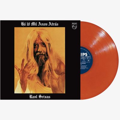 Vinil Raul Seixas - Há Dez Mil Anos Atrás (Laranja)