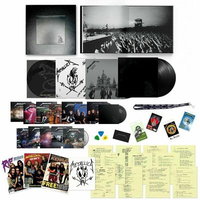 Box Metallica - Metallica (Deluxe Vinyl Box Set 6LP 14CD 6DVD) - Importado