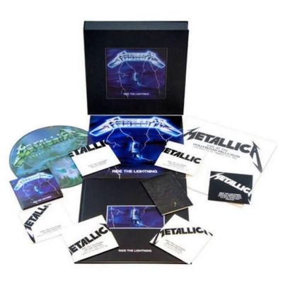 Box Metallica - Ride The Lightning (2016 Deluxe Vinyl Box Set 3LP 6CD 1DVD) - Importado