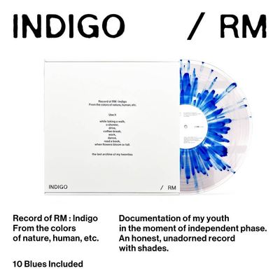 Vinil RM (BTS) - Indigo - Importado