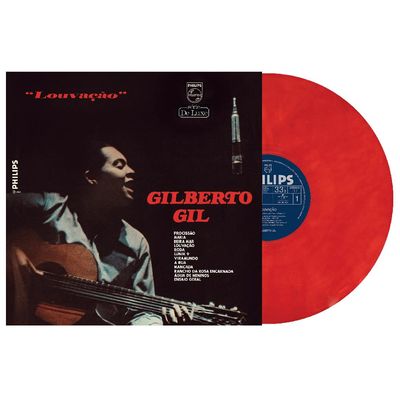 Vinil Gilberto Gil - Louvação 1967 (Vermelho)