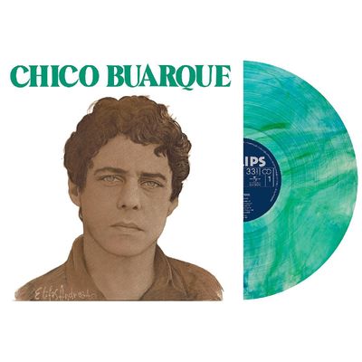 Vinil Chico Buarque - Vida (1980) Verde + Azul Translúcido