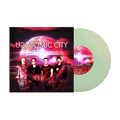 Vinil U2 - Atomic City (Edição Limitada Photoluminescent Transparent 7") - Importado