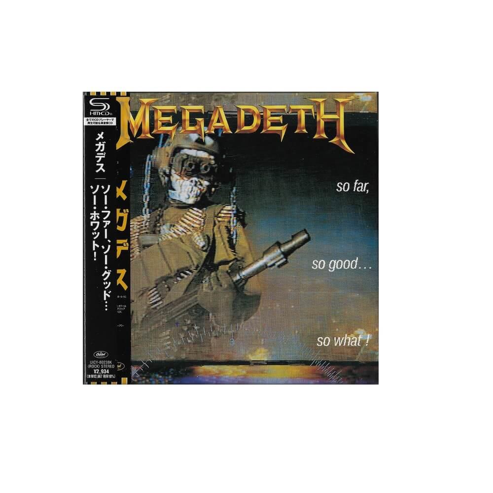 メガデス ソー ファー ソー グッド megadeth so far - 洋楽