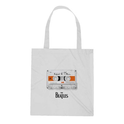 Bolsa Ecobag The Beatles - Cassette Tote - Branca