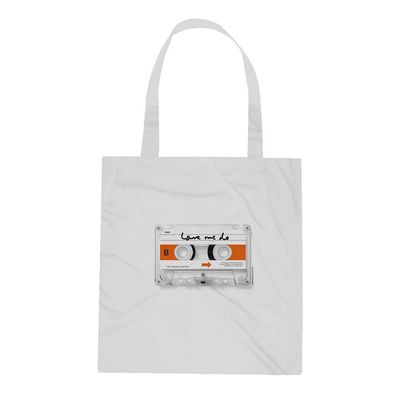 Bolsa Ecobag The Beatles - Cassette Tote - Branca