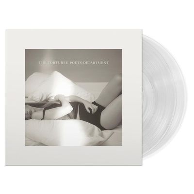 Vinil Taylor Swift - The Tortured Poets Department + Bonus Track "The Manuscript" (Phantom Clear) - Importado