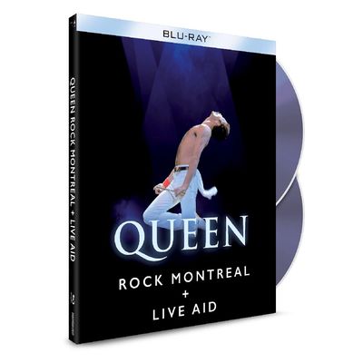 Blu-ray Queen - Rock Montreal  + Live Aid (2Blu-ray) - Importado