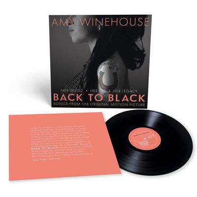 Vinil Amy Winehouse - Back to Black: Music from the Original Motion Picture (LP Black) - Importado