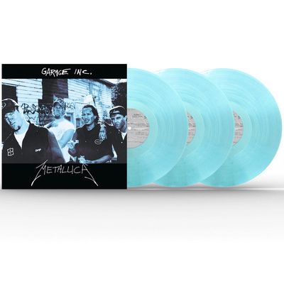 Vinil Metallica - Garage Inc (3LP Coloured Fade to Blue) - Importado