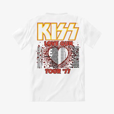 Camiseta Kiss - LOVE GUN 77