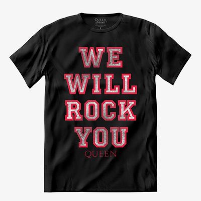 Camiseta Queen - We Will Rock You