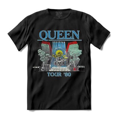 Camiseta Queen - Tour 80